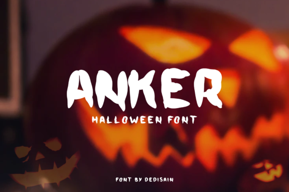 Angker: A Spooky-Perfect Display Font for Small Business Branding