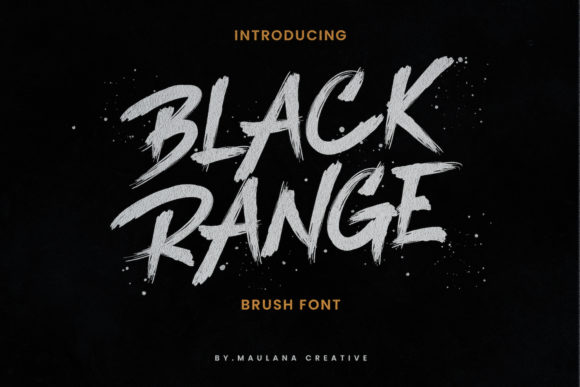 Black Range: A Display Font That Commands Attention