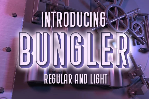 Bungler: A Bold Display Font for Editorial Impact