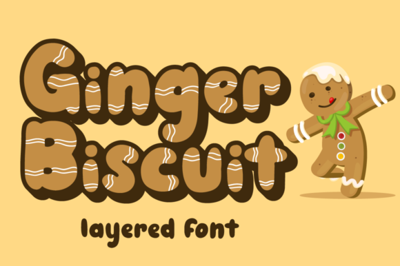 Ginger Biscuit: A Friendly Display Font with Warm Typographic Charm