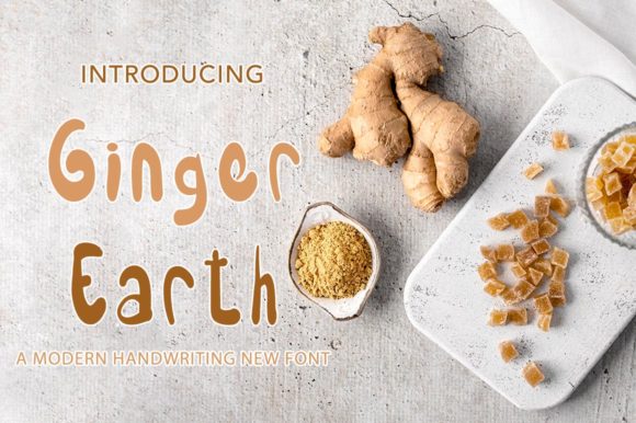 Ginger Earth: A Display Font That Feels Like Home