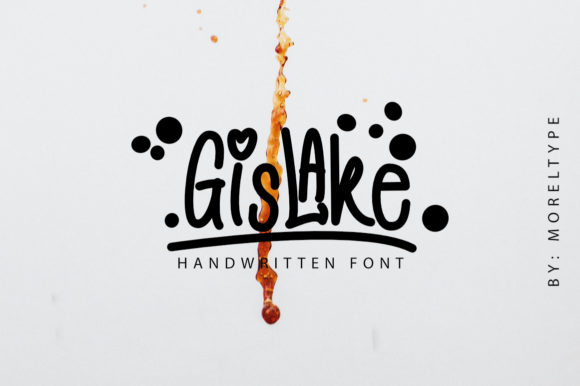 Gislake: A Display Font That Elevates Real Small Business Branding