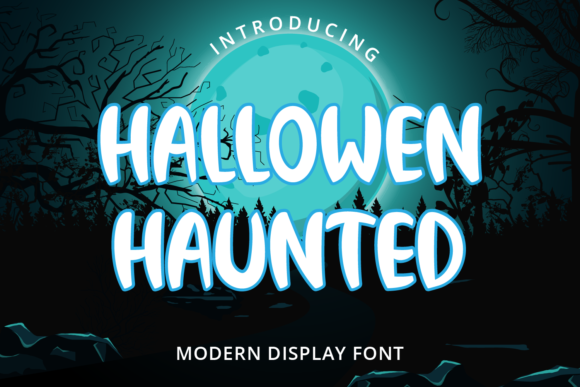 Halloween Haunted: A Playful Display Font for Handmade Magic