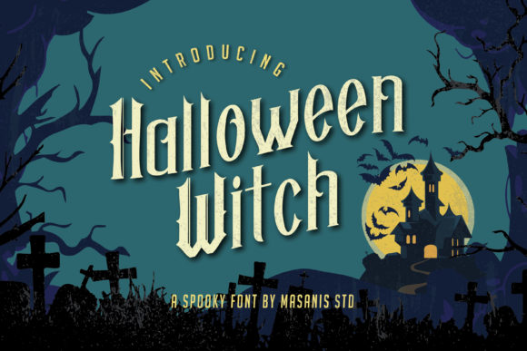 Halloween Witch: A Spooky-Perfect Display Font for Your Brand
