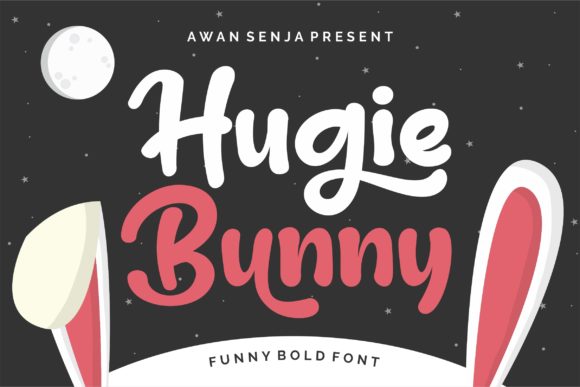 Hugie Bunny: A Playful Display Font for Handmade Creators