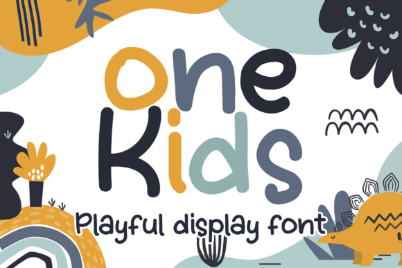 Onekids: A Playful Display Font That Pops on the Web