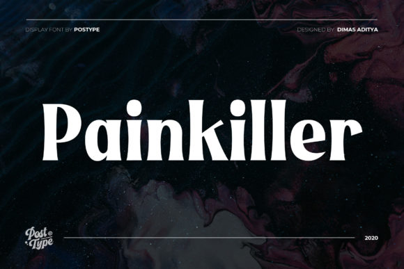Painkiller Font: When Bold Display Type Demands Attention