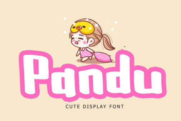 Pandu Display Font for Handmade & Printable Creations