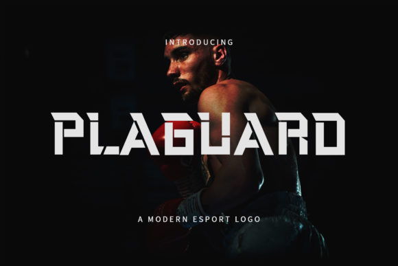 Plaguard: A Futuristic Display Font for Scroll-Stopping Campaigns