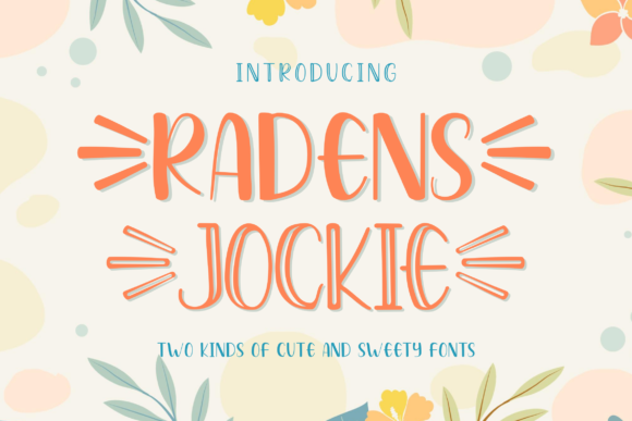 Radens Jockie: A Display Font That Makes Your Campaign Smile Back