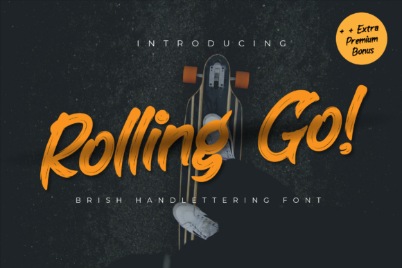 Rolling Go: A Display Font That Makes Your Headlines Feel Human