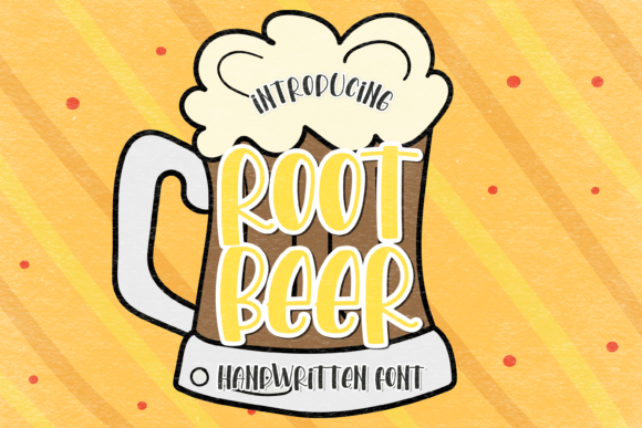 Root Beer Font: A Playful Display Typeface for Small Business Branding