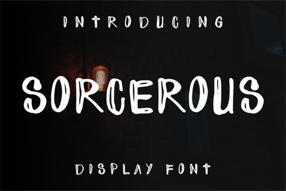 Sorcerous: A Display Font with Real Design Weight