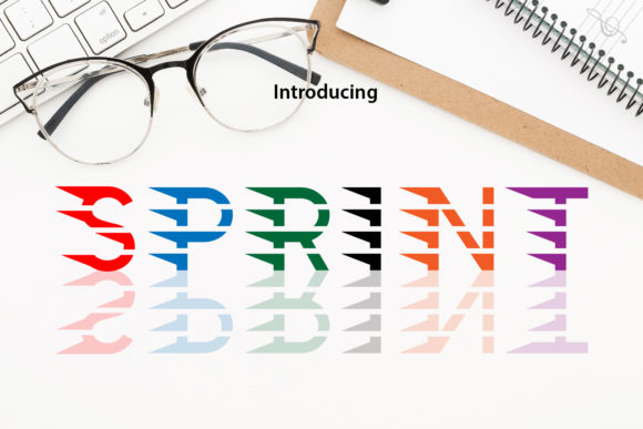 Sprint Display Font for Small Business Branding