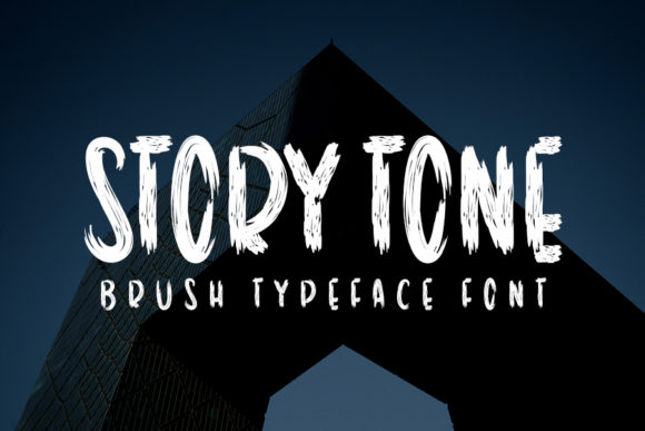 Story Tone: A Bold Display Font That Commands Attention