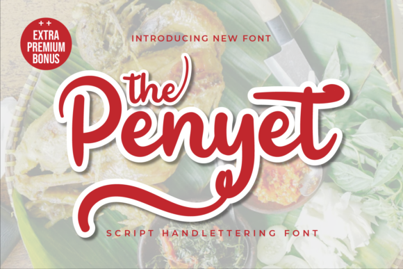 The Penyet: A Display Font That Commands Attention