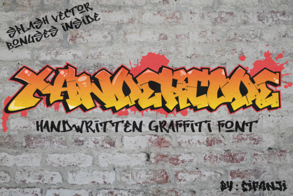 Xandercode: A Bold Display Font for Handmade Brands